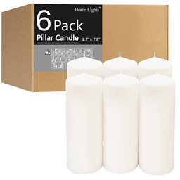 Show details for 80 Hours Burning Pillar Candles Picture of 80 Hours Burning Pillar Candles