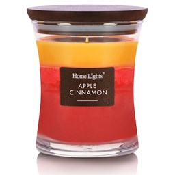 Show details for Apple Cinnamon,HomeLights 3-Layer Highly Scented Candles Picture of Apple Cinnamon,HomeLights 3-Layer Highly Scented Candles
