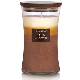 Show details for Salt & Caramel, HomeLights 3-Layer Highly Scented Candles Picture of Salt & Caramel, HomeLights 3-Layer Highly Scented Candles