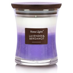 Show details for Lavender & Bergamot, HomeLights 3-Layer Highly Scented Candles Picture of Lavender & Bergamot, HomeLights 3-Layer Highly Scented Candles