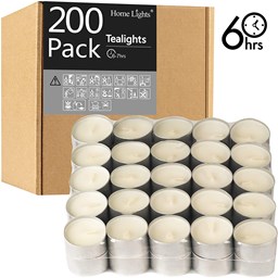 Picture of 6-7 Hours Tealight Candles | 200 PACK