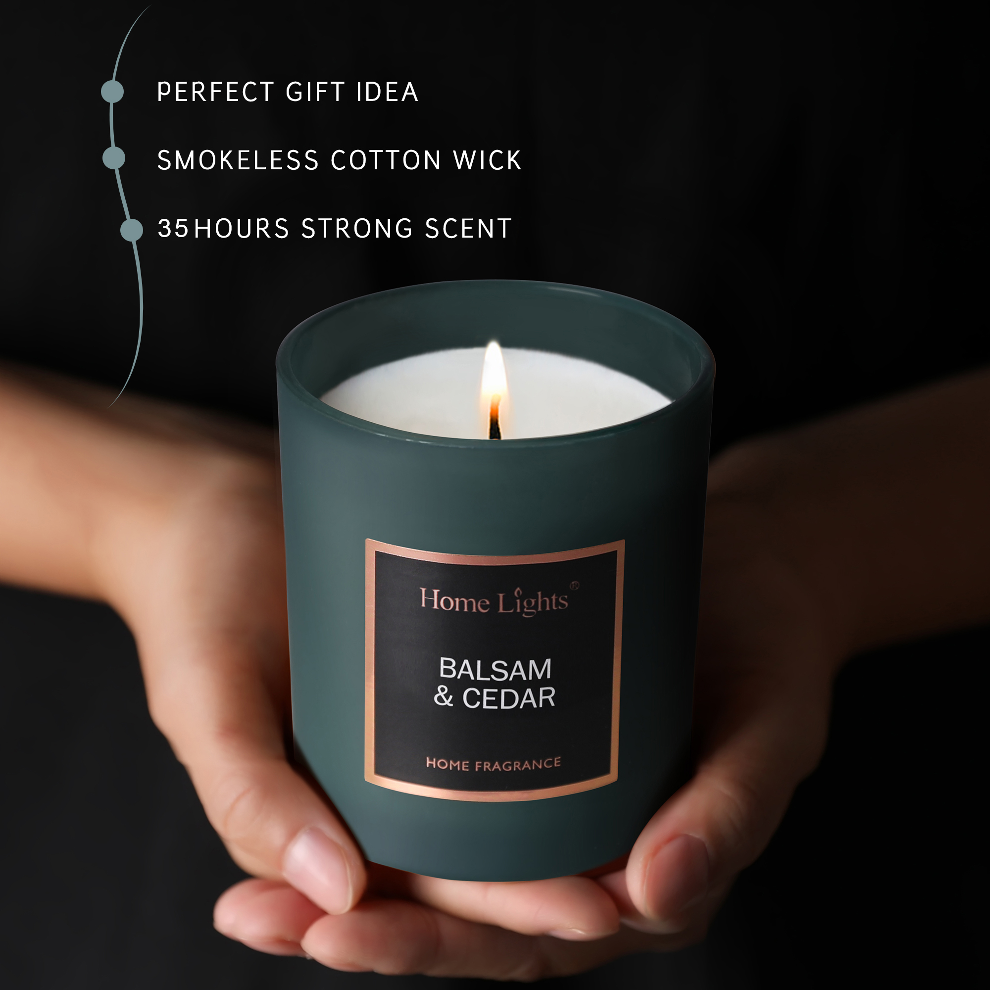 Balsam & Cedar Medium Jar Candle | SELECTION SERIES 8090 Model