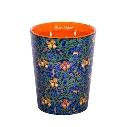 Picture of Sandalwood & Jasmine, HomeLights Scented Candle in Decorative Ceramic Jar Large 32oz	