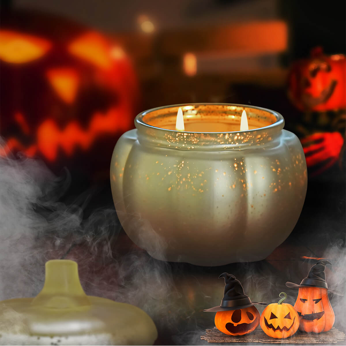 Ceramic Shaped Candle Pot- Pumpkin Spice  Pumpkin spice candle, Candles, Candle  pot