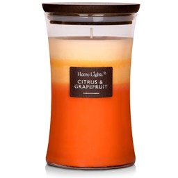 Picture of Citrus & Grapefruit, Home Lights 3-Layer Highly Scented Candles 