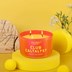 Picture of EXOTIC BLOSSOM  | TALENT CANDLES Scented Candles for Home - Natural Soy Wax with 3 Wicks, ENJOY Jar Candle 32 Hours Burn Time