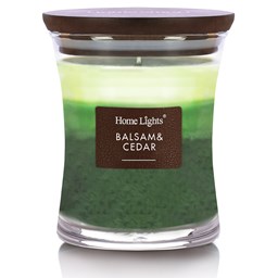 Picture of Balsam & Cedar, HomeLights 3-Layer Highly Scented Candles