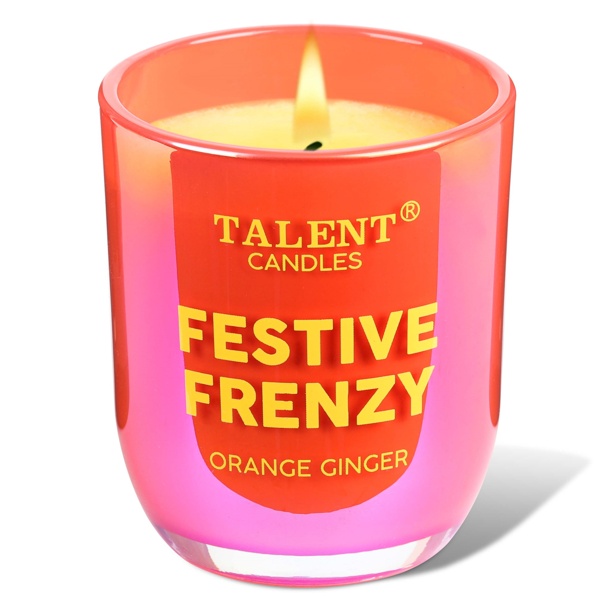 Picture of ORANGE GINGER | TALENT CANDLES Strong Scented Candle, Natural Soy Aromatherapy Candles, Enjoy Collection of Jar Candle, 30 Hours Burn Time