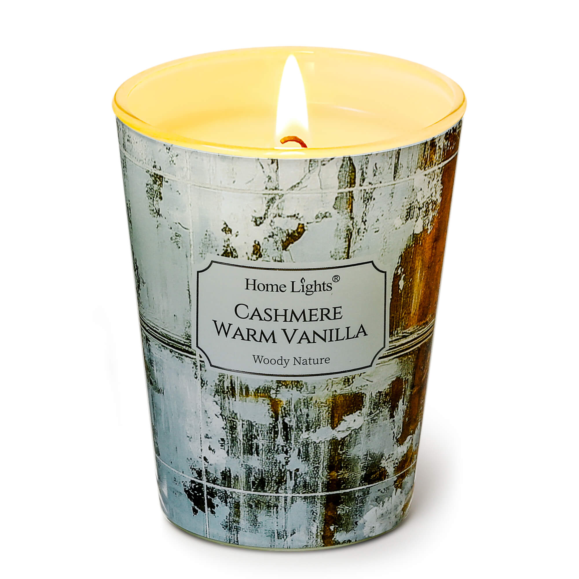Picture of HomeLights Scented Candles for Women & Men, 6.7oz Candle Jars Aromatherapy Single Wick Candle, Ideal for Industrial Chic Home Decor and Gifts, Cashmere Warm Vanilla