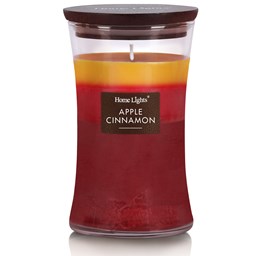 Picture of Apple Cinnamon, Home Lights 3-Layer Highly Scented Candles 